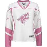 Rbk Phoenix Coyotes Girl's Pink Freeze Jersey