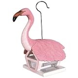 Outdoor Living : Red Carpet Studio Birdie In The Woods Bird Shaped Flamingo Bird Feeder