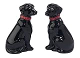 Puppy Dog Black Lab S/P Salt & Pepper Shakers