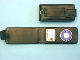 Black Leather Case for iPod Nano 2 Generation 2/4/8GB