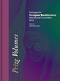 Prize volumes : Designer Bookbinders International Competition 2013