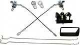 94-97 CHEVY CHEVROLET S10 PICKUP s-10 TAILGATE LOCK TRUCK, Set (bezel, rod, cable, latch and hinge), w/handle (1994 94 1995 95 1996 96 1997 97) C582502 N/A