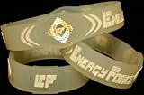 Energy Force Wristband: Energy, Balance, Strength, Endurance & MORE! Clear W/White M 19cm