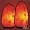 Pack of 2 Himalayan Salt Table Lamps 5~7 Lbs with Electric Cord, Bulb