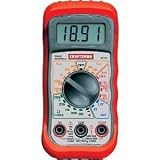Craftsman Multimeter, Digital, with 8 Functions and 20 Ranges 82141