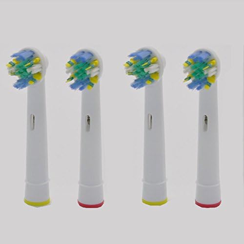 4pcs* Generic Floss Action Toothbrush Heads Compatible with Oral B Triumph Professional Care 9000 Series