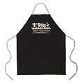 1st Rule of BBQing Apron - Black