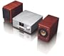 JVC EX-A1 Compact DVD Audio/Video System with Wood Cone Speakers