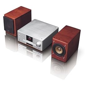 JVC EX-A1 Compact DVD Audio/Video System with Wood Cone Speakers