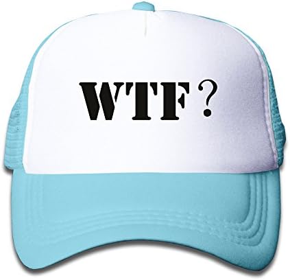 WTF What The Fck Mesh Kids Fitted Cap