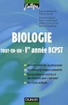 Biologie BCPST 1e ann�e : Tout-en-un