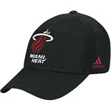 adidas Miami Heat Black Basic Logo Wool Hat
