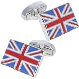 Union Jack Cufflinks - Union Flag of United Kingdom of Great Britain