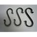 Wrought Iron Hook Small "S"- Lot 3 Hand Made