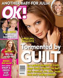 OK Weekly Magazine Angelina Jolie January 15, 2007 Issue (Fergie, Tyra Banks, Hilary Swank)