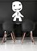 Little BIG Planet Sackboy Wall Art Decal Peel and Stick. White