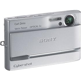Sony Cyber-shot DSC-T9 Digital Camera [6MP, 3x Optical Zoom] - Silver