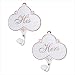 HIS `N HERS TOWEL HANGERS