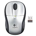 Logitech M305 Wireless Mouse - Light Silver