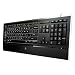 Logitech - Illuminated Keyboard - Clavier - Touches R�tro �clair�es - PerfectStroke - USB - Azerty - Noir