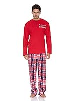 Muslher Pijama Soccer (Rojo)