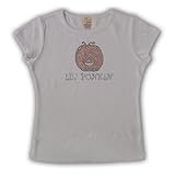 3pearlskids White Pumpkin Lil Punkin Sequin Halloween Top Girl 5/6