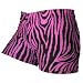 Gemgear Fuchsia Pink Zebra Volleyball Spandex Shorts