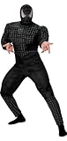 Deluxe Adult Black Spiderman Costume - Official Superhero Costumes