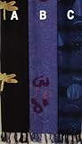 10" x 66" Rayon Batik Scarves - 3 Designs
