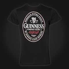 Guinness Black Oval Label Tee