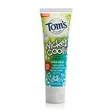 Tom's Of Maine Wicked Cool Mild Mint Kid's Toothpaste With Flouride (6x4.2 Oz)