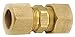 Low Lead Brass Compression Union, 3/16" Tube Size