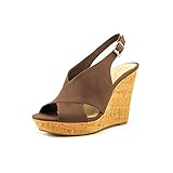 Jessica Simpson Women's Colavita Wedge Sandal,Brown Elko Nubuck,8.5 M US