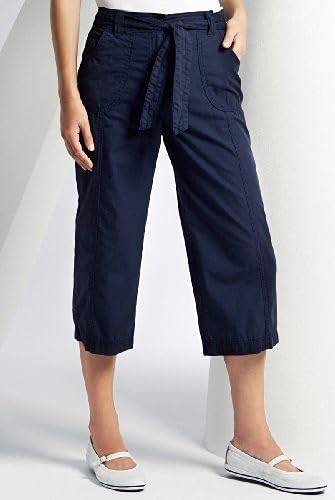 Pure Cotton Cropped Cargo Trousers Pure Cotton Cropped Cargo Trousers