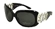 AUTHENTIC BVLGARI SUNGLASSES BV 8016-B BLACK 8016B 501/87 W/ CASE
