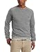 Fred Perry Men's Vintage Marl Crew Neck Sweater, Vintage Steel Marl/Marl Grey/Indigo, X-Small
