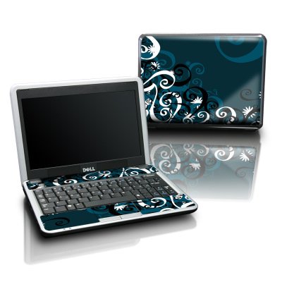 Protective Skins on Midnight Garden Design Protective Skin Decal Sticker For Dell Mini 10