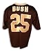 Autographed Reggie Bush New Orleans Saints Black Throwback Jersey
