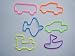 Vehicle Assorted Rubber Band Bracelets 24 Pack. Contains, Trains, Trucks, Airplanes, Sailboats, and Buses. Variety of colors, pink, blue, green, orange, purple and yellow