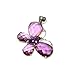 Amethyst Purple Quartz Butterfly Designed Sterling title=