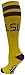 Donegal Bay NCAA LSU Tigers Purple Heel/Toe Tube Socks, Gold, One Size