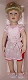 Gotz Collectible 20 Sissi Toddler Girl Doll Brown Eyes Blonde