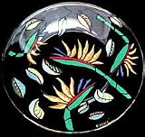Bird of Paradise Design - Hand Painted - Dinner/Display Plate - 10 inch diameter Bird of Paradise Design - Hand Painted - Dinner/Display Plate -