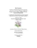 Books : Progress in Preventing Childhood Obesity: Focus on Communities - Brief Summary: Institute of Medicine Regional Symposium