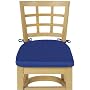Contoured Chair Cushion 1.5"hx17"wx16"d Blue Sunbrella
