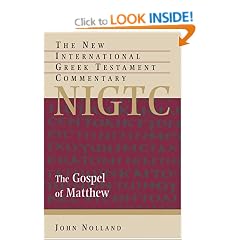 The Gospel of Matthew (New International Greek Testament Commentary)