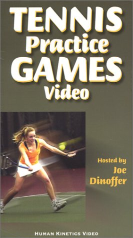 Tennis Practice Games Video [VHS]