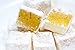 Turkish Delights with Lemon Authentic Hand Made Gourmet Sweet Candy Box Dessert 4.4 ounce 6-8 Large 2 inch Confectionery Treats by Marmara