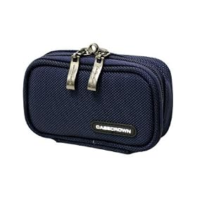 Logitech VX Nano Cordless Laser Mouse CaseCrown Double Memory Foam Classic Case (Mouse not included) - Navy Blue