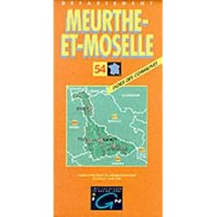 Meurthe et Moselle (French Department Maps S)